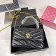 Black Simplicity Letter Chains Bags