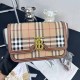 Light Brown Street Simplicity Letter Patchwork Bags