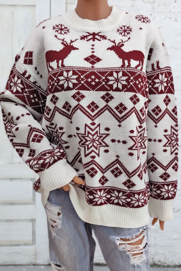 White Casual Patchwork Basic O Neck Tops