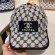 Black Street Letter Patchwork Hat