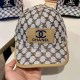 Khaki Street Letter Patchwork Hat