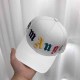 White Street Simplicity Letter Embroidered Hat