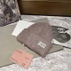 Deep Coffee Street Simplicity Letter Patchwork Hat