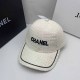Cream White Street Letter Embroidered Hat