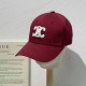 Burgundy Street Simplicity Geometric Patchwork Hat