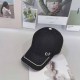 Black Street Letter Patchwork Hat