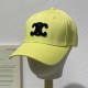Shallow Yellow Street Simplicity Geometric Patchwork Hat