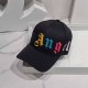 Black Street Simplicity Letter Embroidered Hat