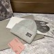 Light Gray Street Simplicity Letter Patchwork Hat