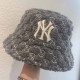 Grey Street Letter Patchwork Hat