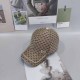 Khaki Street Letter Patchwork Hat