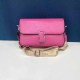 Rose Red Simplicity Geometric Chains Bags(Without Box)