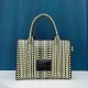 Yellow Street Simplicity Letter Patchwork Bags