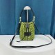 Green Street Simplicity Letter Draw String Bags