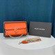 Orange Simplicity Geometric Chains Bags(Without Box)