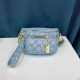 Blue Street Simplicity Geometric Zipper Bags