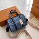 Blue Street Letter Zipper Bags