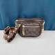Brown Street Simplicity Geometric Zipper Bags