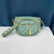 Green Street Simplicity Geometric Zipper Bags