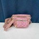Pink Street Simplicity Geometric Zipper Bags