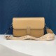 Khaki Simplicity Geometric Chains Bags(Without Box)