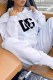 White Casual Print Letter Hooded Collar Long Sleeve Two Pieces