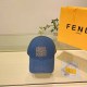 Blue Street Letter Embroidered Hat