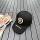 Black Street Simplicity Figure Letter Hat