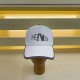 White Street Letter Embroidered Hat