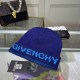 Blue Street Letter Patchwork Hat