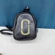 Black Casual Simplicity Geometric Zipper Bags