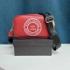 Red Street Simplicity Letter Zipper Bags(Without Box)