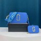 Blue Street Simplicity Geometric Letter Zipper Bags(Without Box)