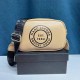 Khaki Street Simplicity Letter Zipper Bags(Without Box)