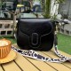 Black Street Simplicity Geometric Patchwork Letter Bags