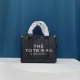 Black Casual Simplicity Letter Patchwork Bags