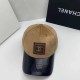 Khaki Street Simplicity Letter Patchwork Hat