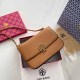 Brown Simplicity Letter Chains Bags