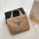 Khaki Street Simplicity Letter Patchwork Bags(Without Box)