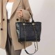 Black Simplicity Letter Chains Bags