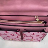 Pink Street Simplicity Letter Patchwork Bags