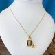 Gold Simplicity Letter Chains Necklaces