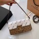 Brown Street Letter Patchwork Bags