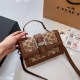 Brown Street Letter Patchwork Bags