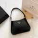 Black Simplicity Letter Bags