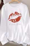 Light Gray Casual Patchwork O Neck T-Shirts
