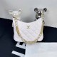 White Simplicity Letter Chains Bags