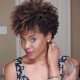 Brown Casual Solid Patchwork Wigs