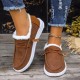 Light Brown Casual Patchwork Solid Color Round Comfortable Out Door Shoes