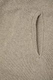 Blue Casual Solid Buttons Basic Hooded Collar Outerwear